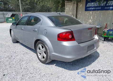 2013 Dodge Avenger Se from USA, damaged, VIN 1C3CDZAB8DN642730